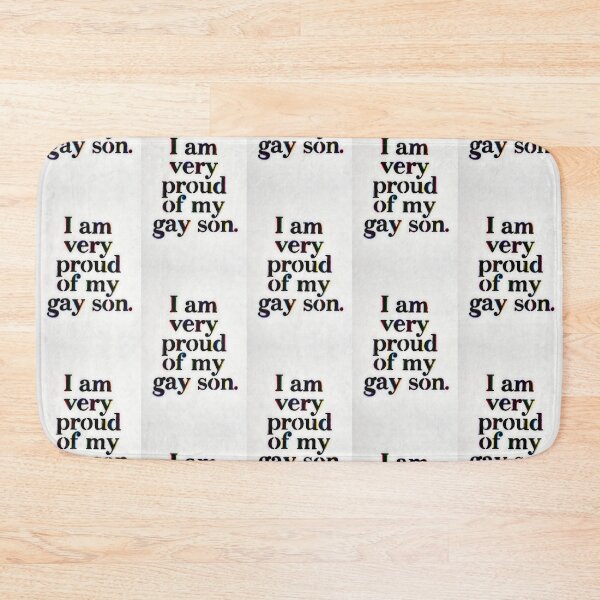Item preview, I Am Very Proud of My Gay Son Embroidery designed and sold by ZhivanCrimson.