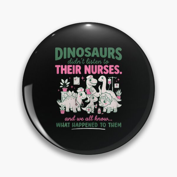 Item preview, Dinosaurio no escuchó a sus enfermeras Rn Cna Ncu Rn designed and sold by Mdcazeem.