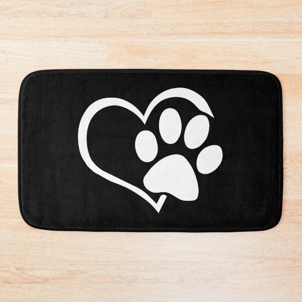 Item preview, Dog Dad Mom Puppy Love Paw Print Heart Gift Design designed and sold by OlyvieArt.