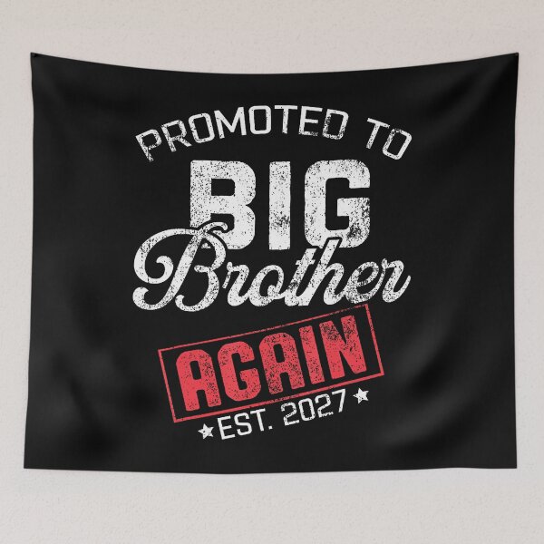 Item preview, Promoted To Big Brother Again Est 2027 Big Bro 2027 designed and sold by Mdcazeem.
