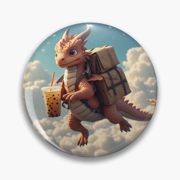Item preview, Tiny Dragon Delivery designed and sold by VelvetDoods.