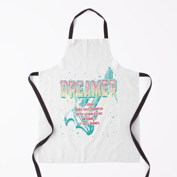 Item preview, Dreamer Star Shines Retro Inspirational Quote designed and sold by The secret storage room.