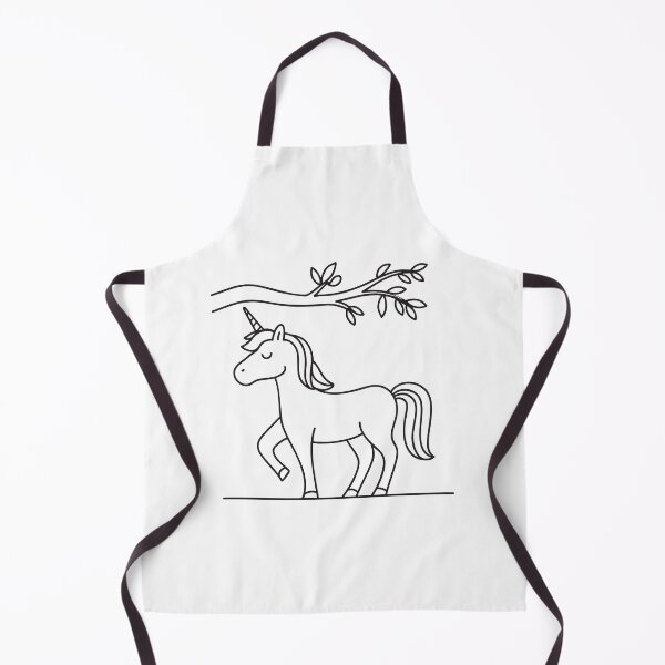 Item preview, A unicorn standing beneath a low hanging tree branch designed and sold by rasagamastore.