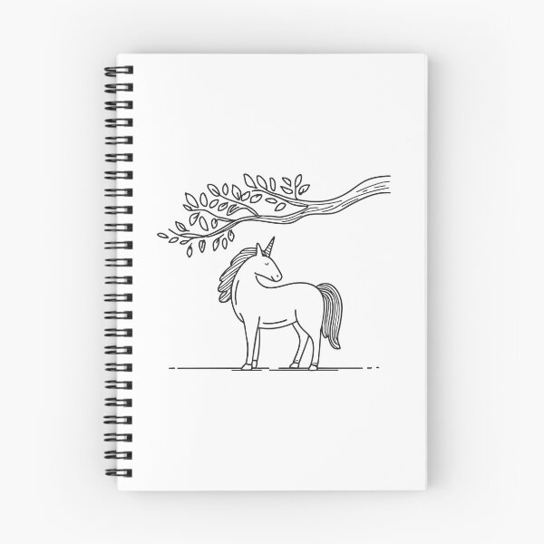 Item preview, A unicorn positioned under a branch that low to the ground designed and sold by rasagamastore.
