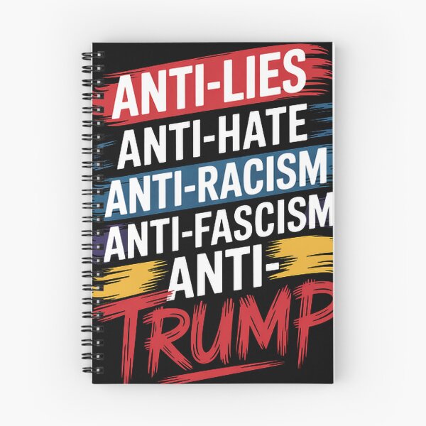 Item preview, Anti Hate Lies Racism Fascism Resist Protest Trump_1 designed and sold by Drums and Clangers.