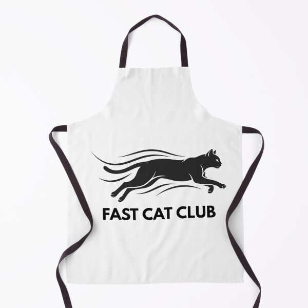 Item preview, Fast Cat Club - Running Design designed and sold by RunningWhiskers.