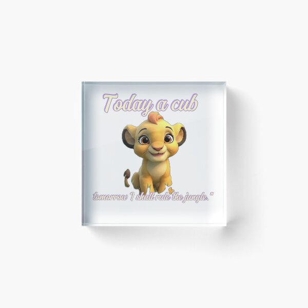 Item preview, Happy Pixar Baby Lion designed and sold by kaream1308.