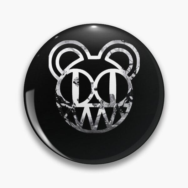 Item preview, Alternative Rock Glitch Distressed Modified Bear Symbol designed and sold by SevStickers.