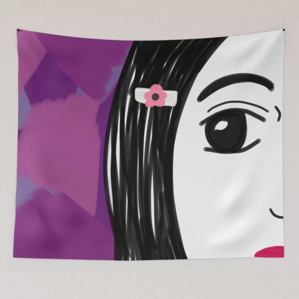 Item preview, Girl with Barrette  designed and sold by JaygiesDesign.