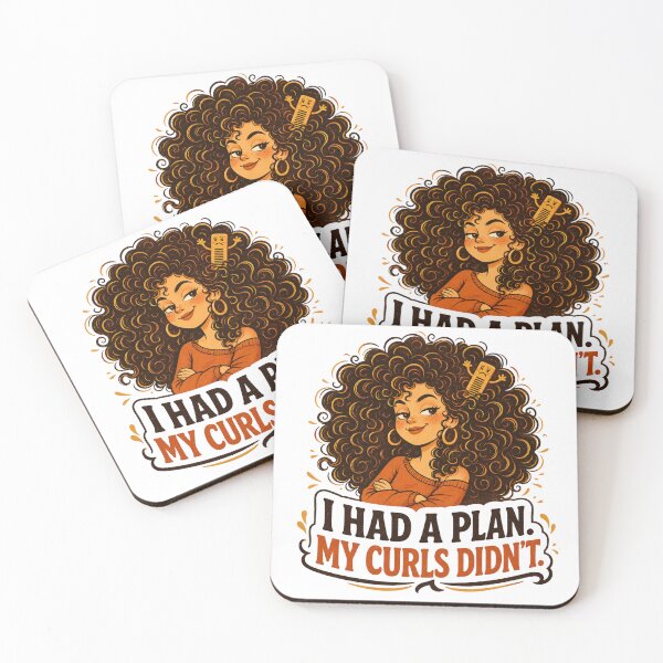 Item preview, Curls Had Other Plans designed and sold by Kolibra.