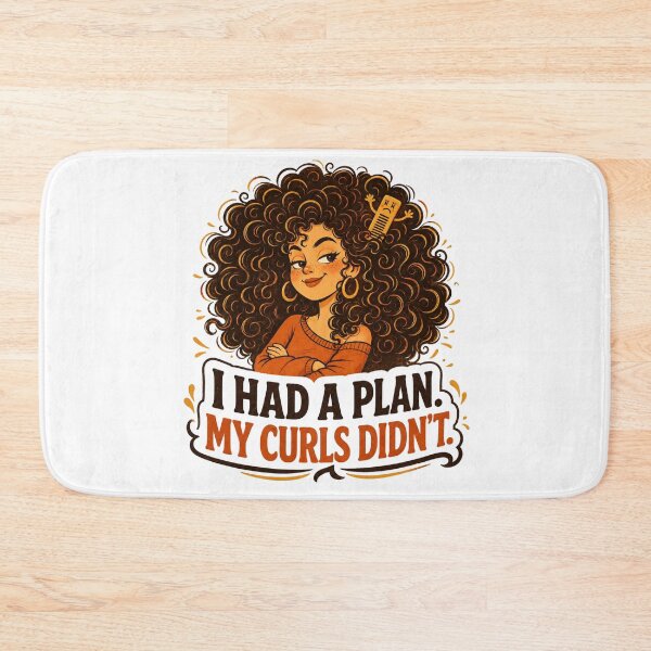 Item preview, Curls Had Other Plans designed and sold by Kolibra.