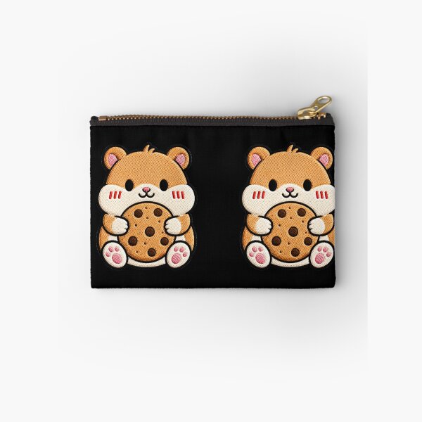 Item preview, Fluffy Hamster Holding Cookie designed and sold by ColorSplash123.