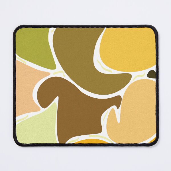 Item preview, Blended Abstract Shapes Digital Painting – Textured Earth Tone Canvas Wall Art designed and sold by MoonHoneybyImani.