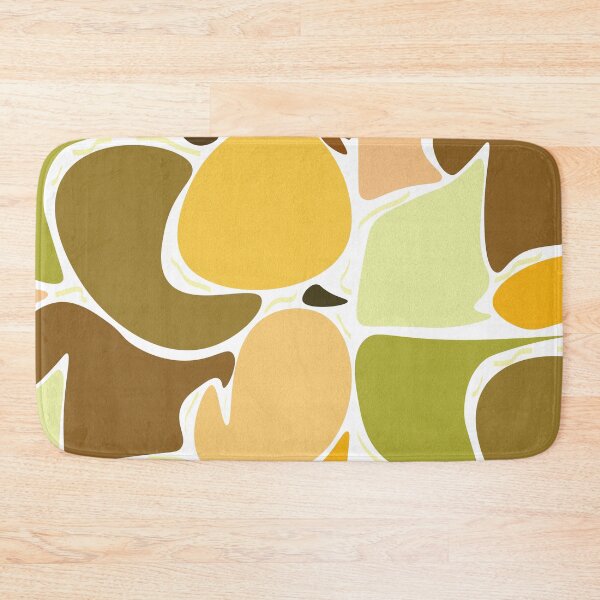 Item preview, Blended Abstract Shapes Digital Painting – Textured Earth Tone Canvas Wall Art designed and sold by MoonHoneybyImani.