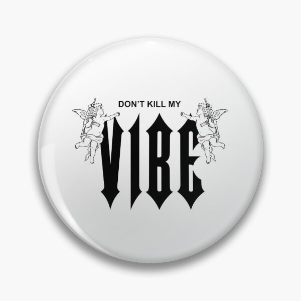 Item preview, Dont Kill My Vibe Gothic Cherub Graphic designed and sold by The secret storage room.