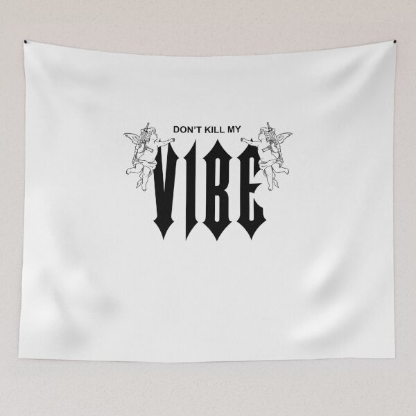 Item preview, Dont Kill My Vibe Gothic Cherub Graphic designed and sold by The secret storage room.