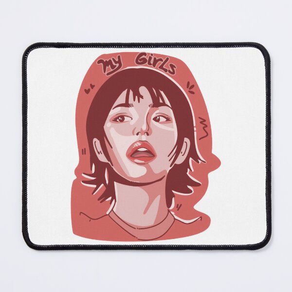 Item preview, Cute Apple Girl Portrait Aesthetic Art designed and sold by fiowart.