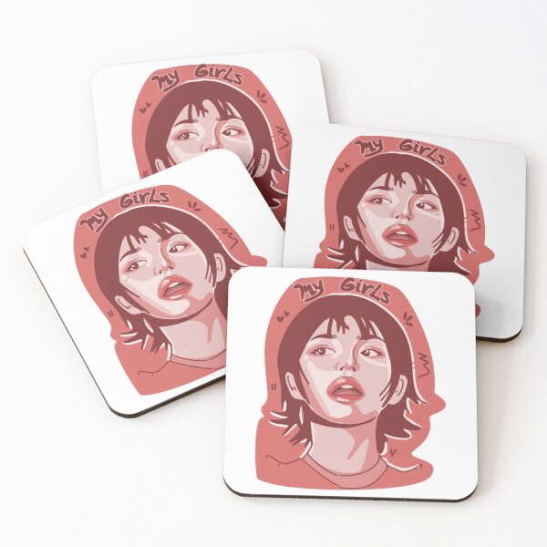 Item preview, Cute Apple Girl Portrait Aesthetic Art designed and sold by fiowart.