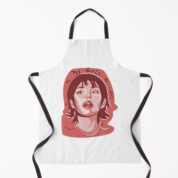 Item preview, Cute Apple Girl Portrait Aesthetic Art designed and sold by fiowart.