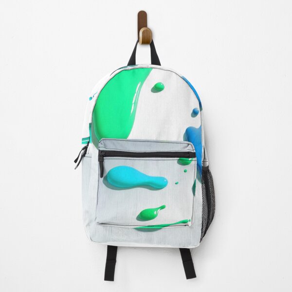 Item preview, 3D Glossy Paint Drips - Ocean Turquoise and Cyan Blue designed and sold by Ingorgia Studio.