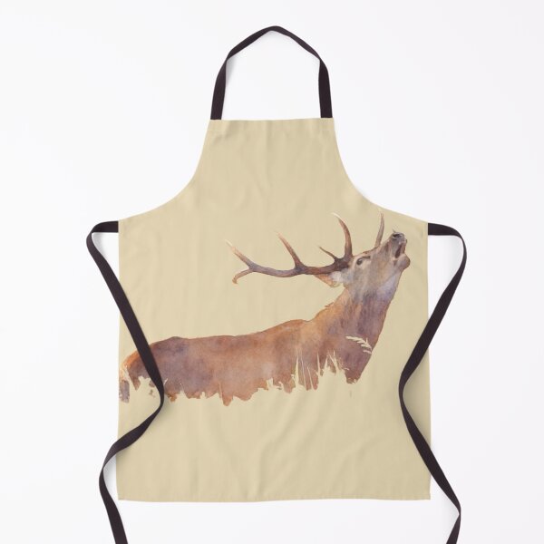 Item preview, Watercolor Bugling Elk Silhouette – Majestic Wildlife Art designed and sold by BLUESKY11a.