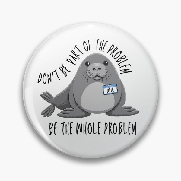 Item preview,  Tasmania Neil The Seal Cute Elephant Seal Traffic Cone  designed and sold by Devilians92.