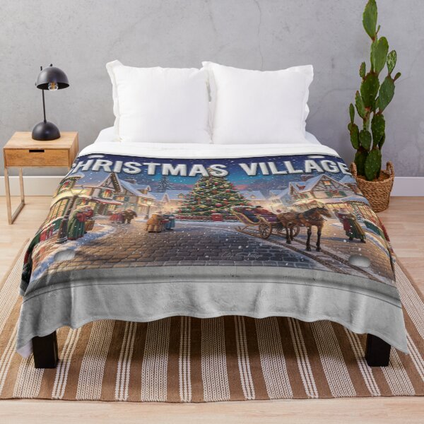 Item preview, Christmas Village Collectible Christmas Plate designed and sold by The Souvenir Dept..