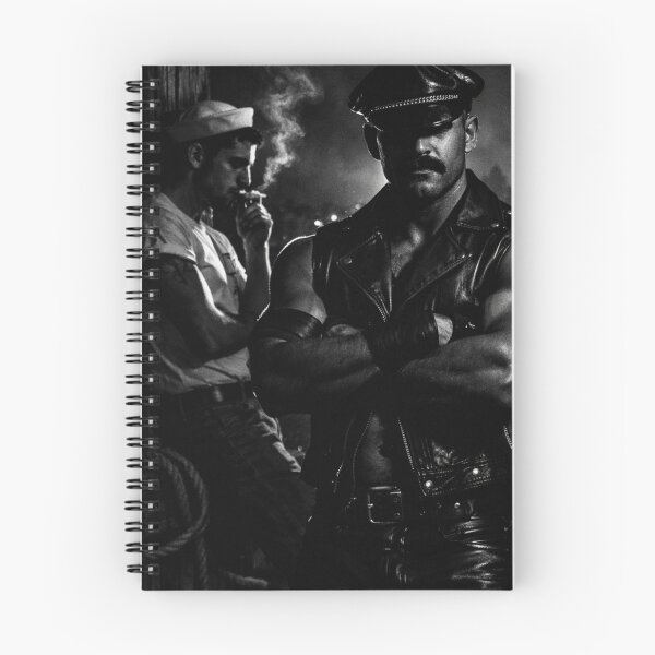 Item preview, 1970's Hudson River Leather Daddy Cruise New York Hyperrealism Series Gay Art designed and sold by ItsAKinkThing.