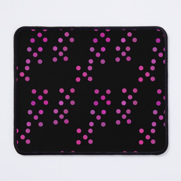 Item preview, Five Dot Pattern on Black designed and sold by JaygiesDesign.