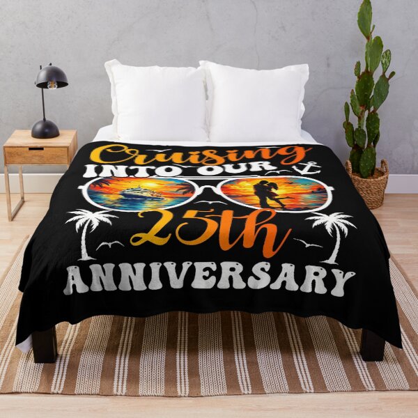 Item preview, Cruising Into Our 25Th Anniversary Cruise 25 Years Married designed and sold by Mdcazeem.