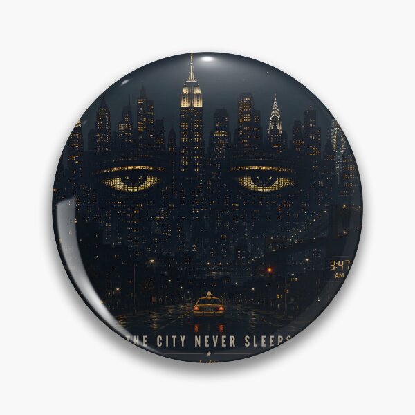 Item preview, The City Never Sleeps. I Do. | New York Night designed and sold by MidnightCache.