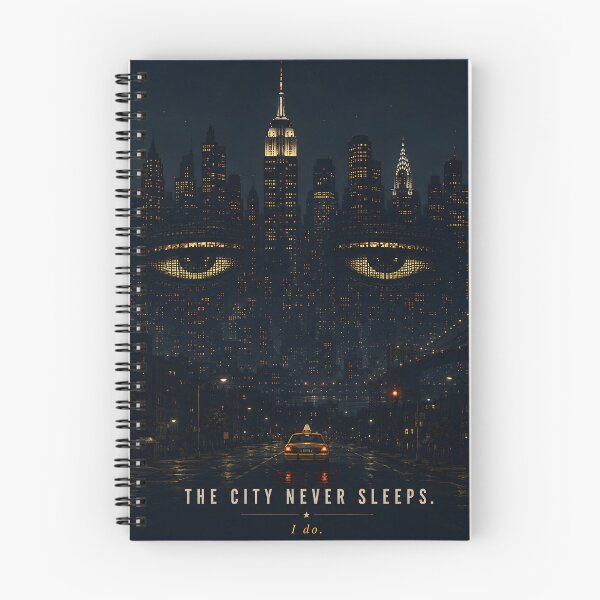 Item preview, The City Never Sleeps. I Do. | New York Night designed and sold by MidnightCache.