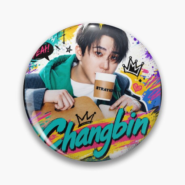 Item preview, Changbin Stray Kids KPOP designed and sold by jaofnn.