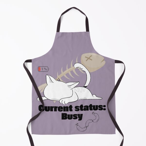Item preview, Funny Lazy Cat Shirt - Current Status Busy Food Coma designed and sold by AhmadAnnaPrints.