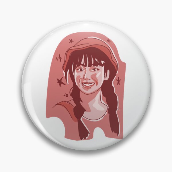 Item preview, Happy Smiling Girl Red Monochrome Art designed and sold by fiowart.
