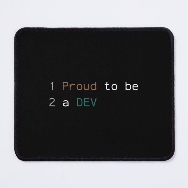Item preview, Proud to be a DEV designed and sold by Léni Carpentier.