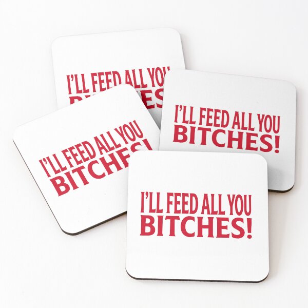 Item preview, I'll Feed All You Bitches - Funny Cooking Joke designed and sold by abstractsmile.