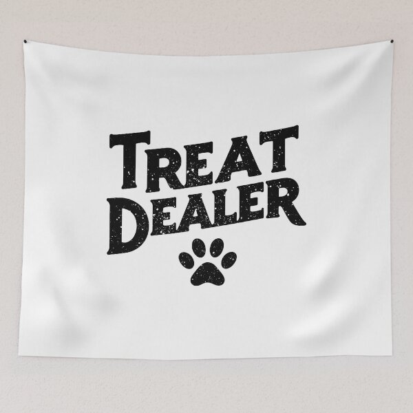 Item preview, Funny Treat Dealer Dog Parent Pet Lover Paw Print Design designed and sold by OlyvieArt.