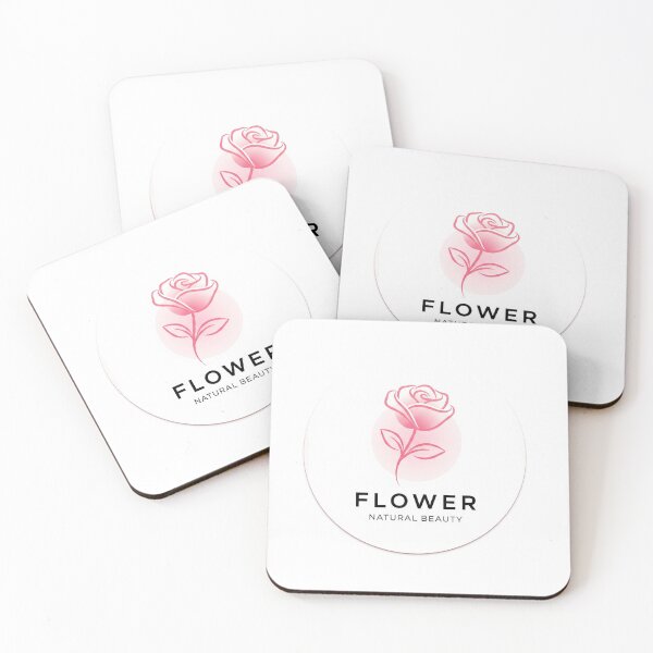 Item preview, Minimalist Rose Flower Natural Beauty Round Emblem Logo designed and sold by CreativeArtistL.