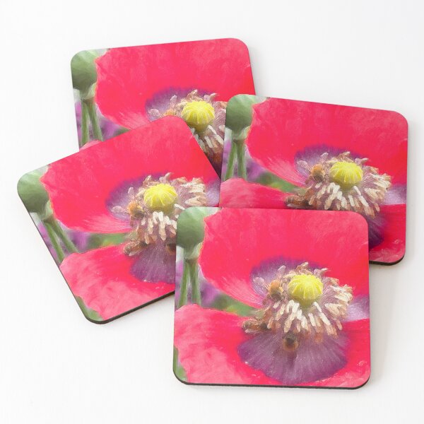 Item preview, Poppy Bees designed and sold by Crafted-by-Nico.