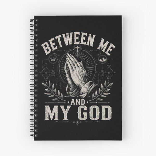 Item preview, Between Me and My God – Vintage Praying Hands Christian Faith T-Shirt Design designed and sold by Obiechefu.