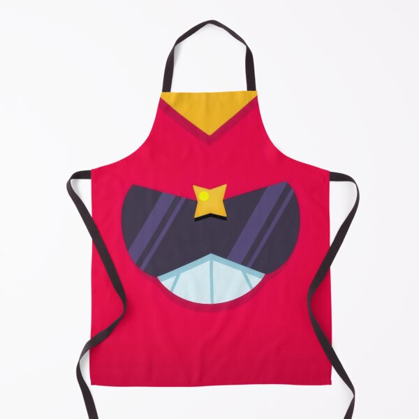 Item preview, Minimalist Red Superhero Robot Face - Retro Mecha Fighter Geometric Sticker designed and sold by William Cano.