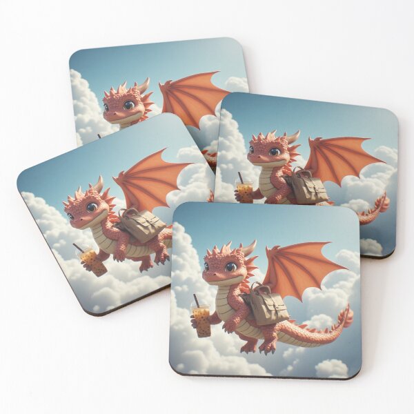 Item preview, Tiny Dragon Delivery designed and sold by VelvetDoods.