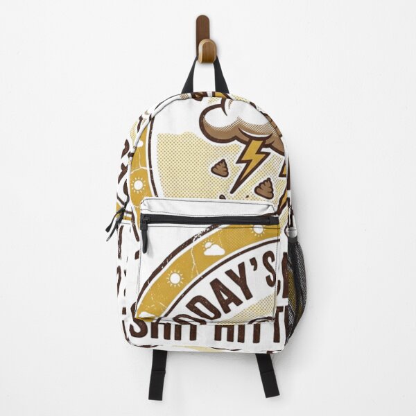 Item preview, Today's Forecast Funny Weather Badge Design designed and sold by Code Monkeys.