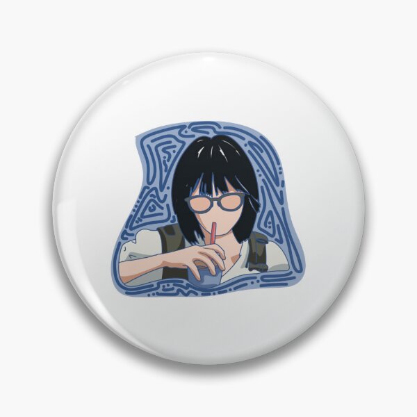 Item preview, Chic Aesthetic Girl Wearing Glasses Illustration designed and sold by fiowart.