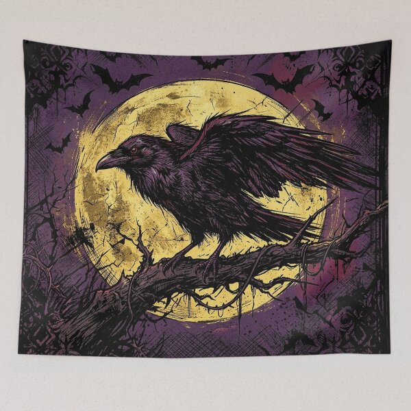 Item preview, The Raven's Midnight Harbinger designed and sold by BHP Studio.