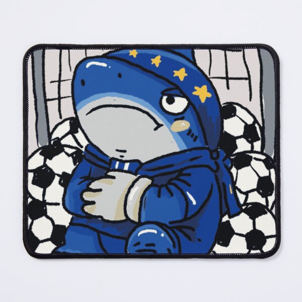 Item preview, Access Denied Shark Goalie Cartoon designed and sold by FinGoalieCo.