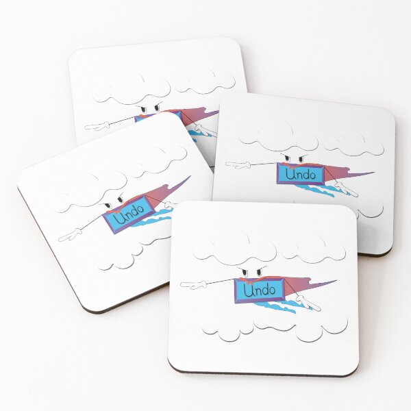 Item preview, Undo to the Rescue | Funny Graphic Designer Illustration designed and sold by Creatory.studio.