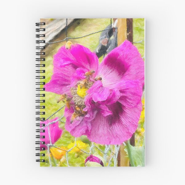 Item preview, Bees and poppies designed and sold by Crafted-by-Nico.