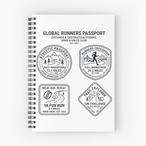 Item preview, Kilometer Collector - Running Design designed and sold by RunningWhiskers.